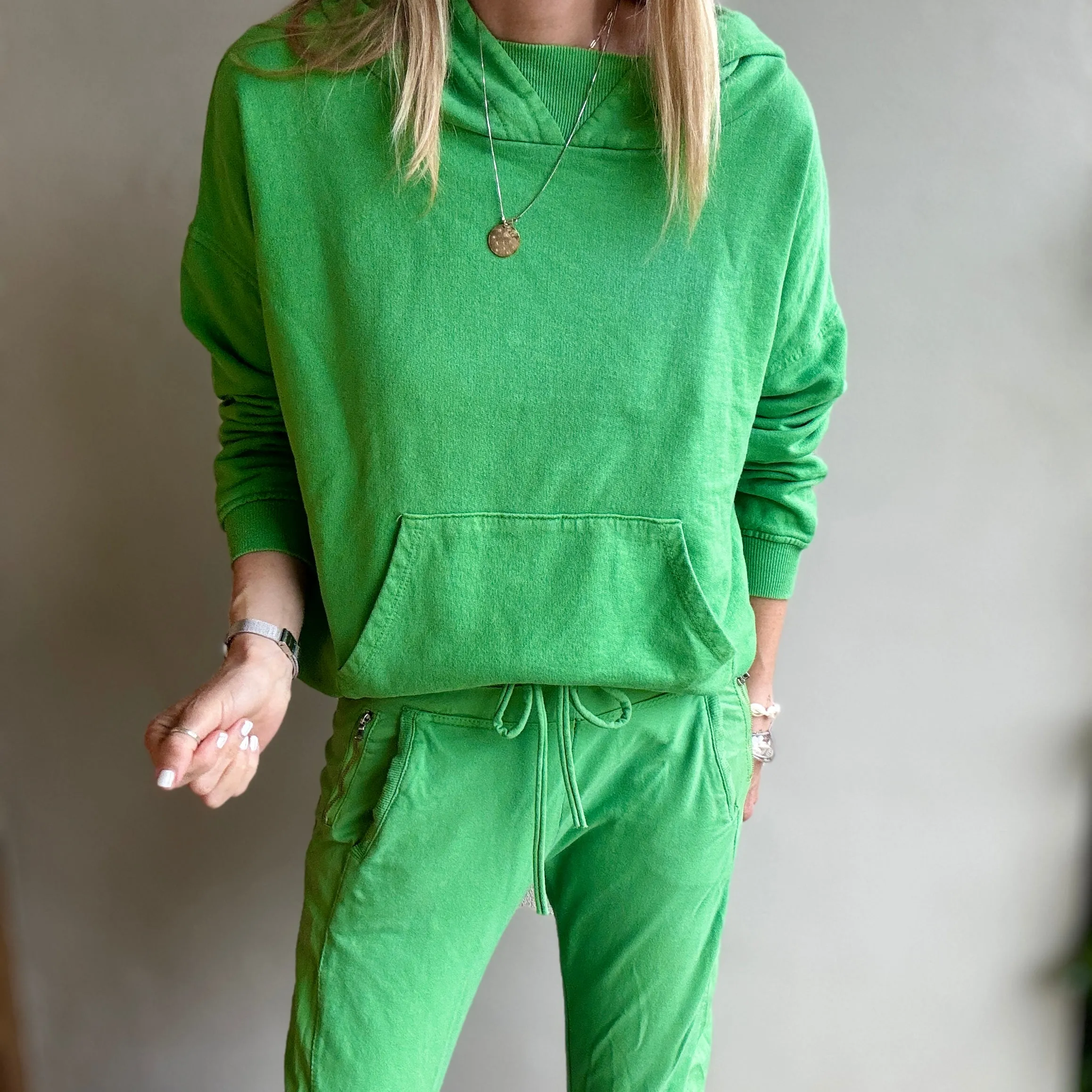 ULTIMATE NEON GREEN  super slouchy hoody