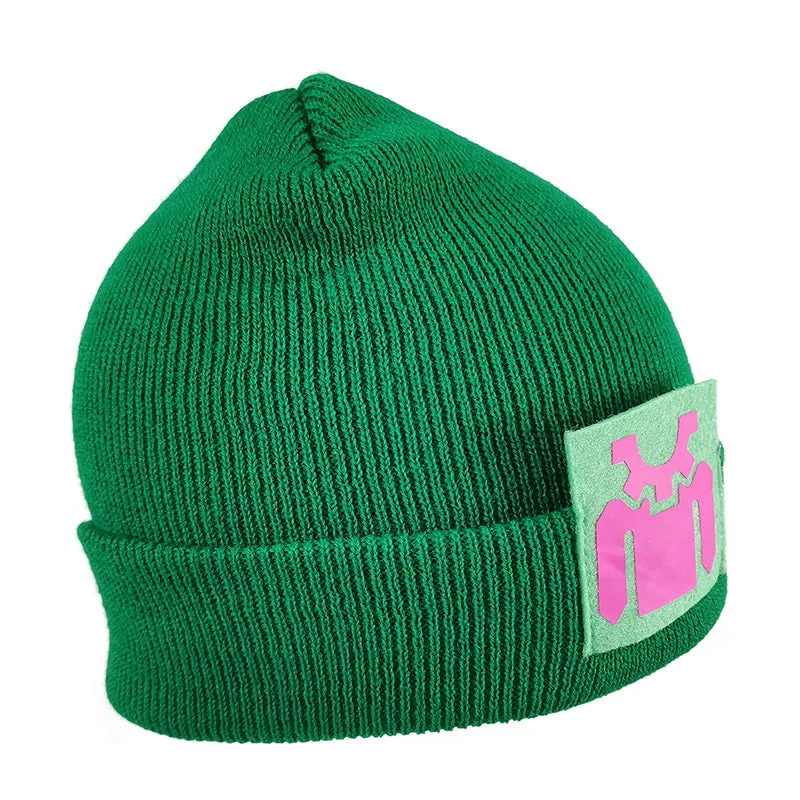 Valorant Killjoy Cosplay Riot Game Knitted Cap Green Hat