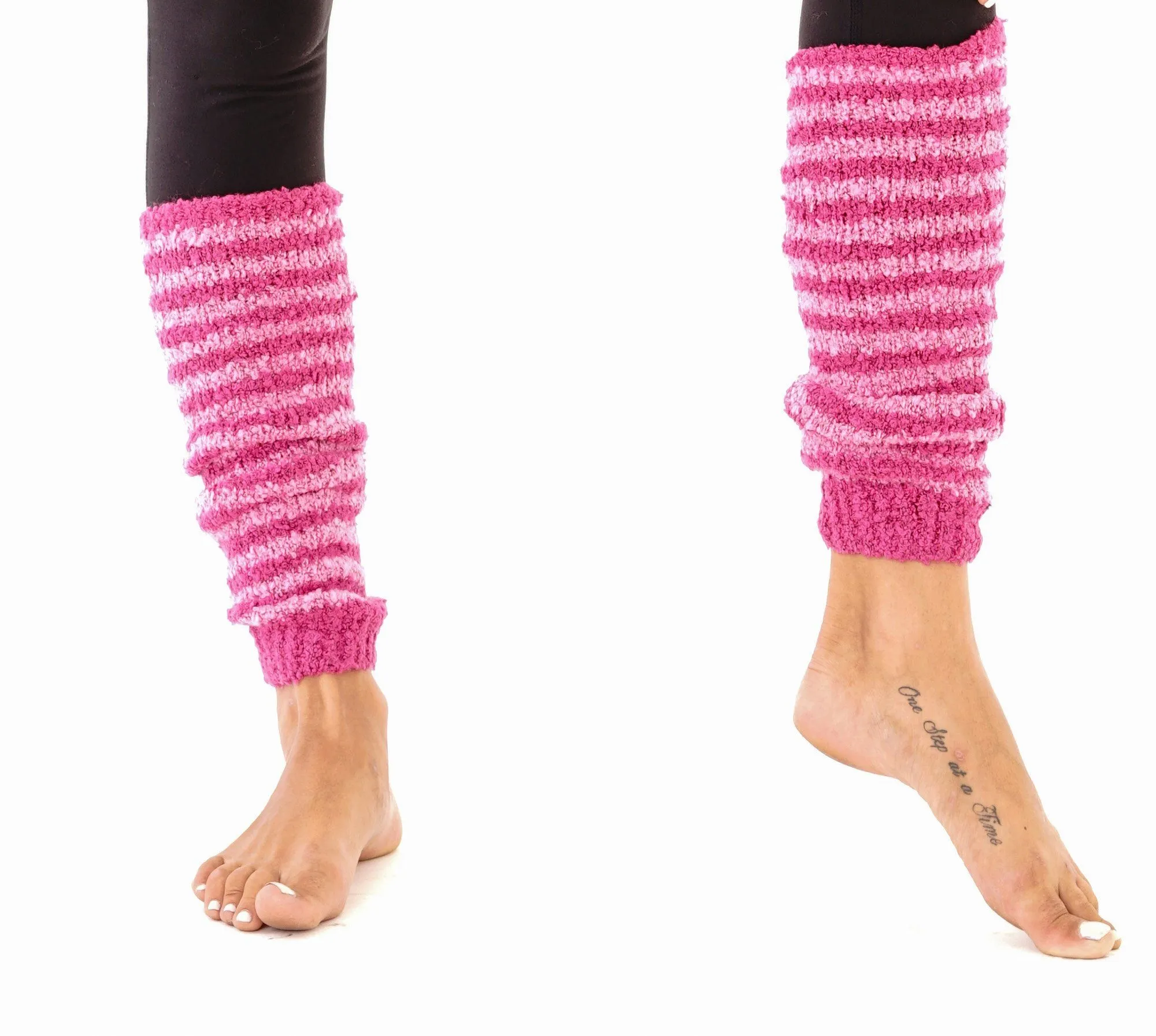 Womens Fuzzy Winter Leg Warmers