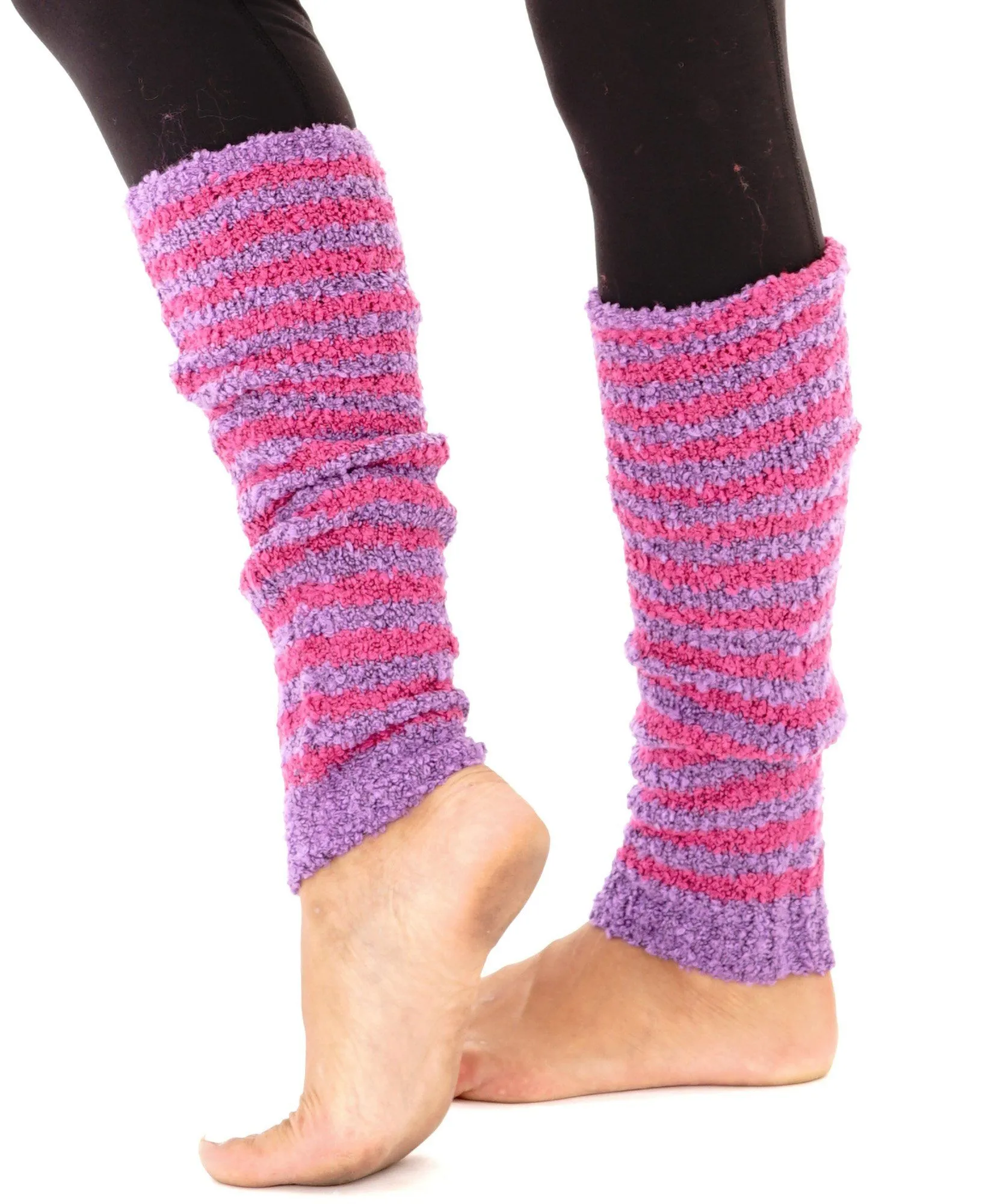 Womens Fuzzy Winter Leg Warmers