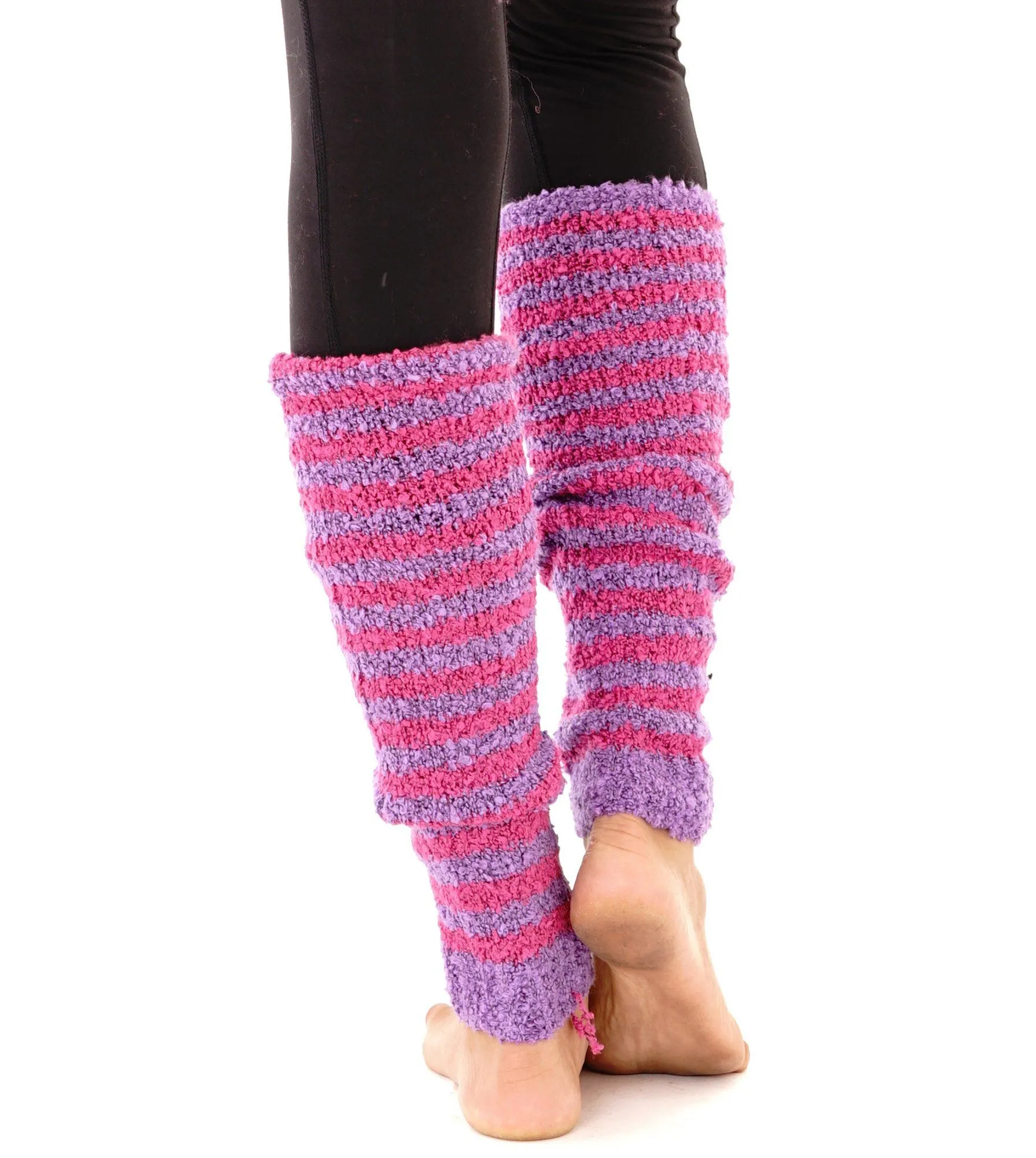 Womens Fuzzy Winter Leg Warmers