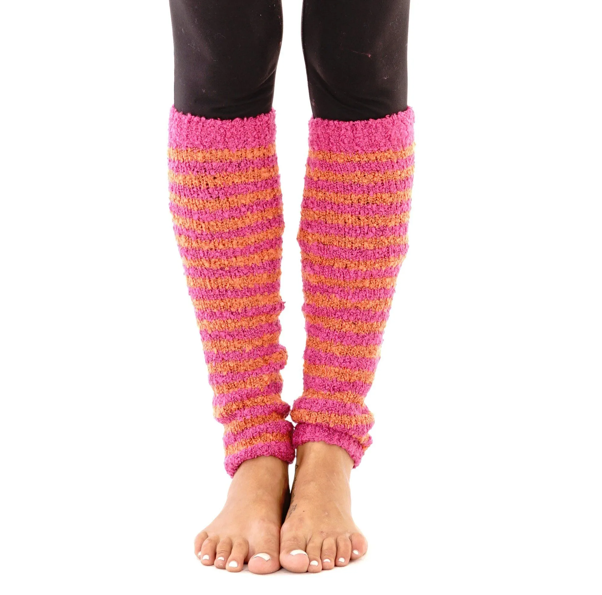 Womens Fuzzy Winter Leg Warmers