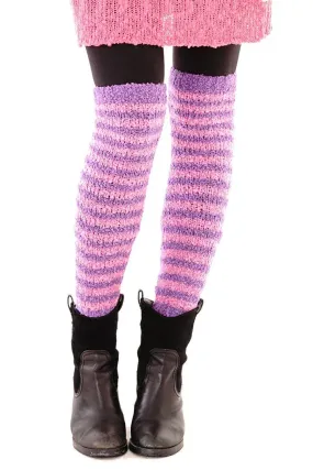 Womens Fuzzy Winter Leg Warmers