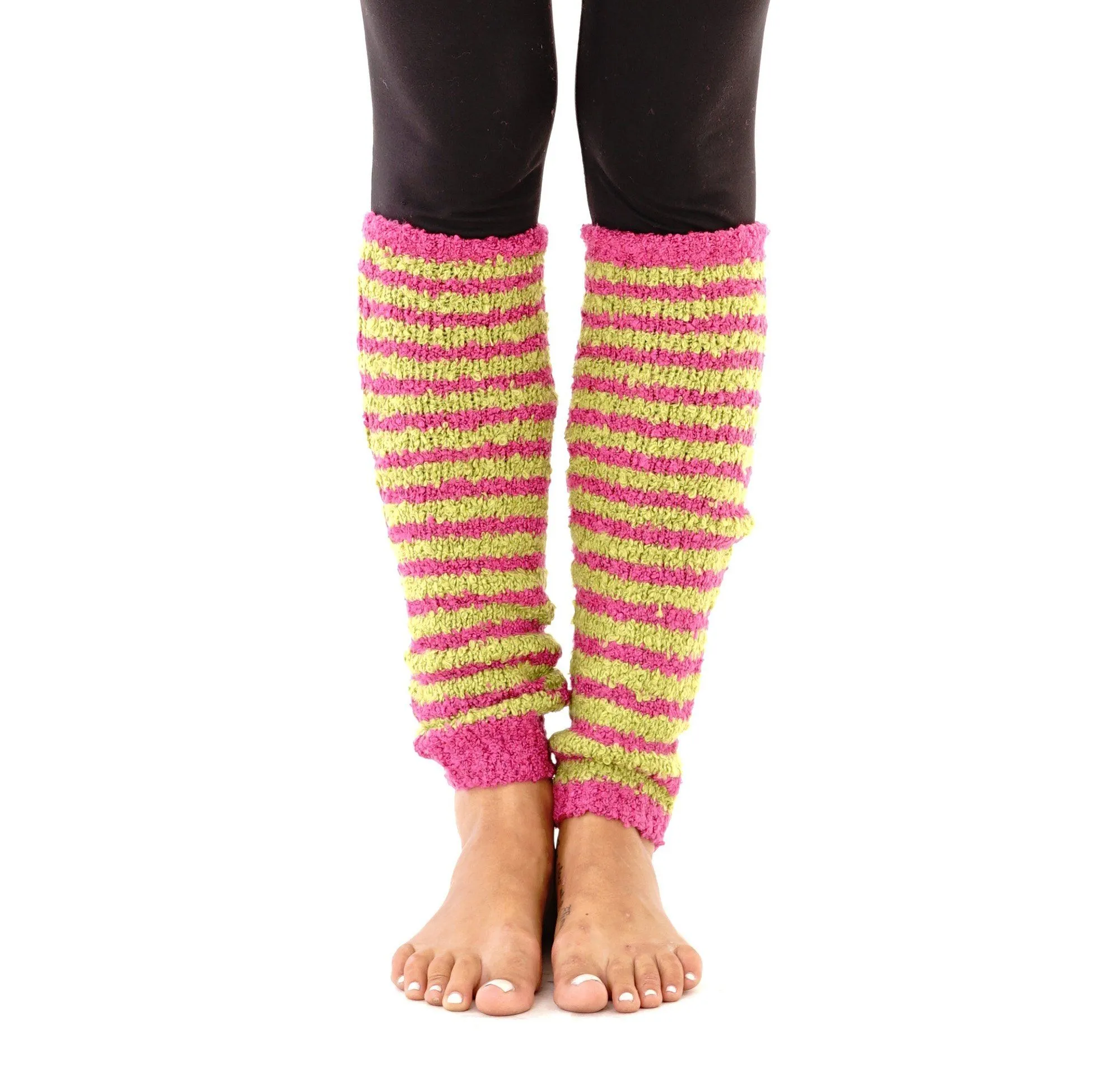 Womens Fuzzy Winter Leg Warmers