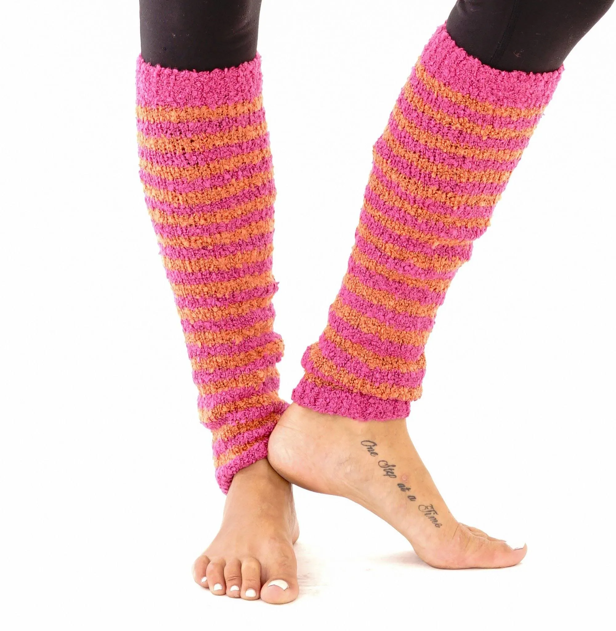 Womens Fuzzy Winter Leg Warmers