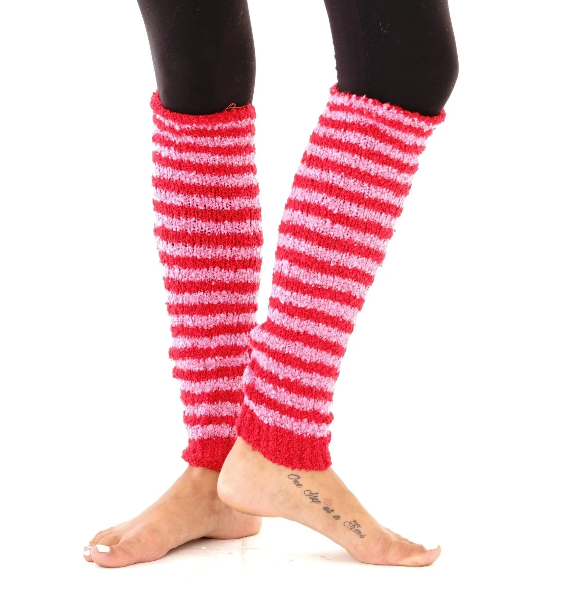 Womens Fuzzy Winter Leg Warmers