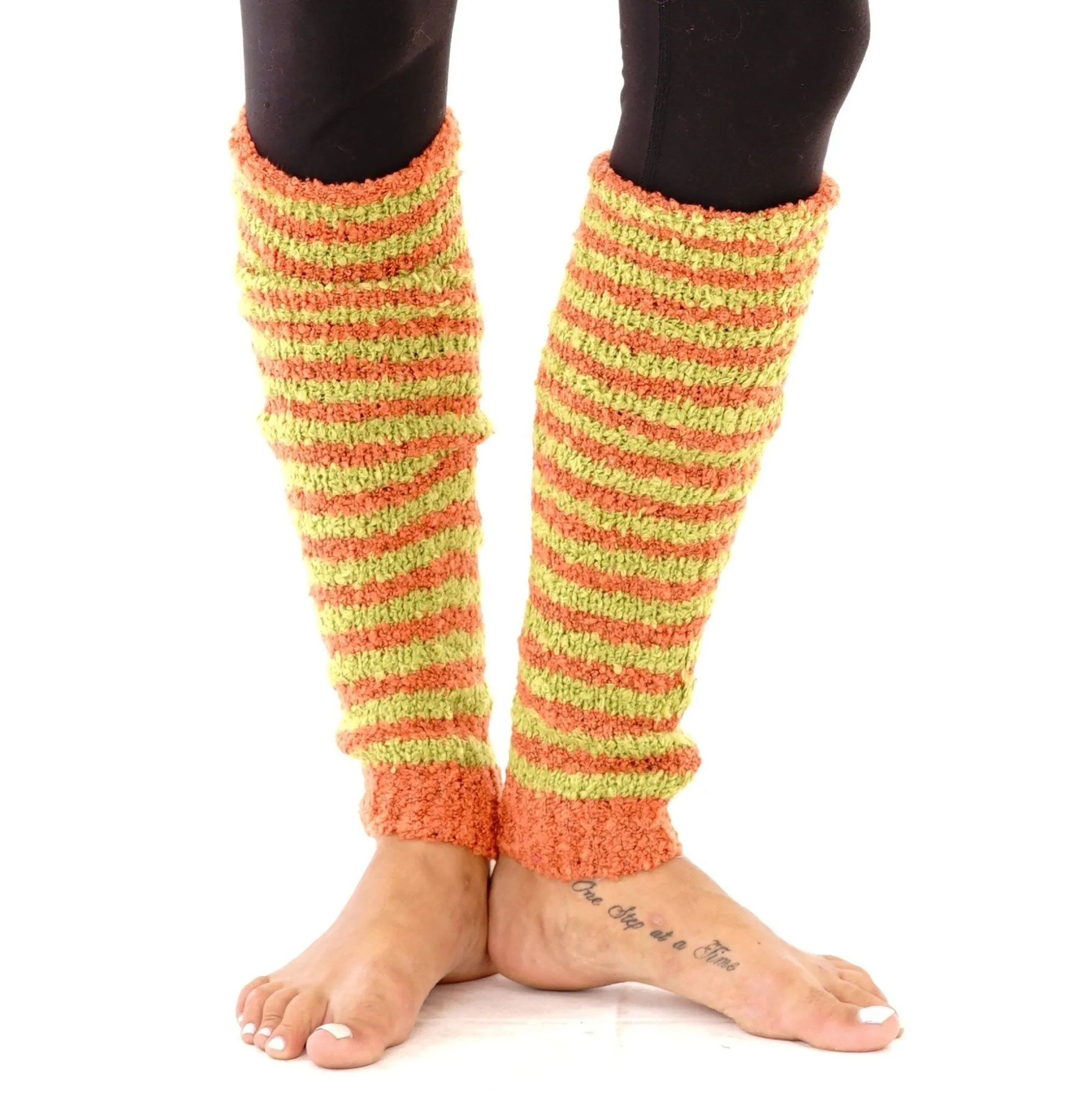 Womens Fuzzy Winter Leg Warmers