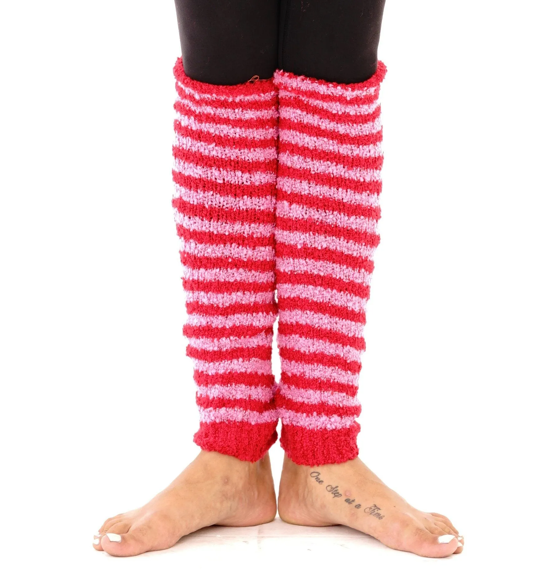 Womens Fuzzy Winter Leg Warmers