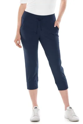 Women's Maho Weekend Crop Jogger  |  Navy