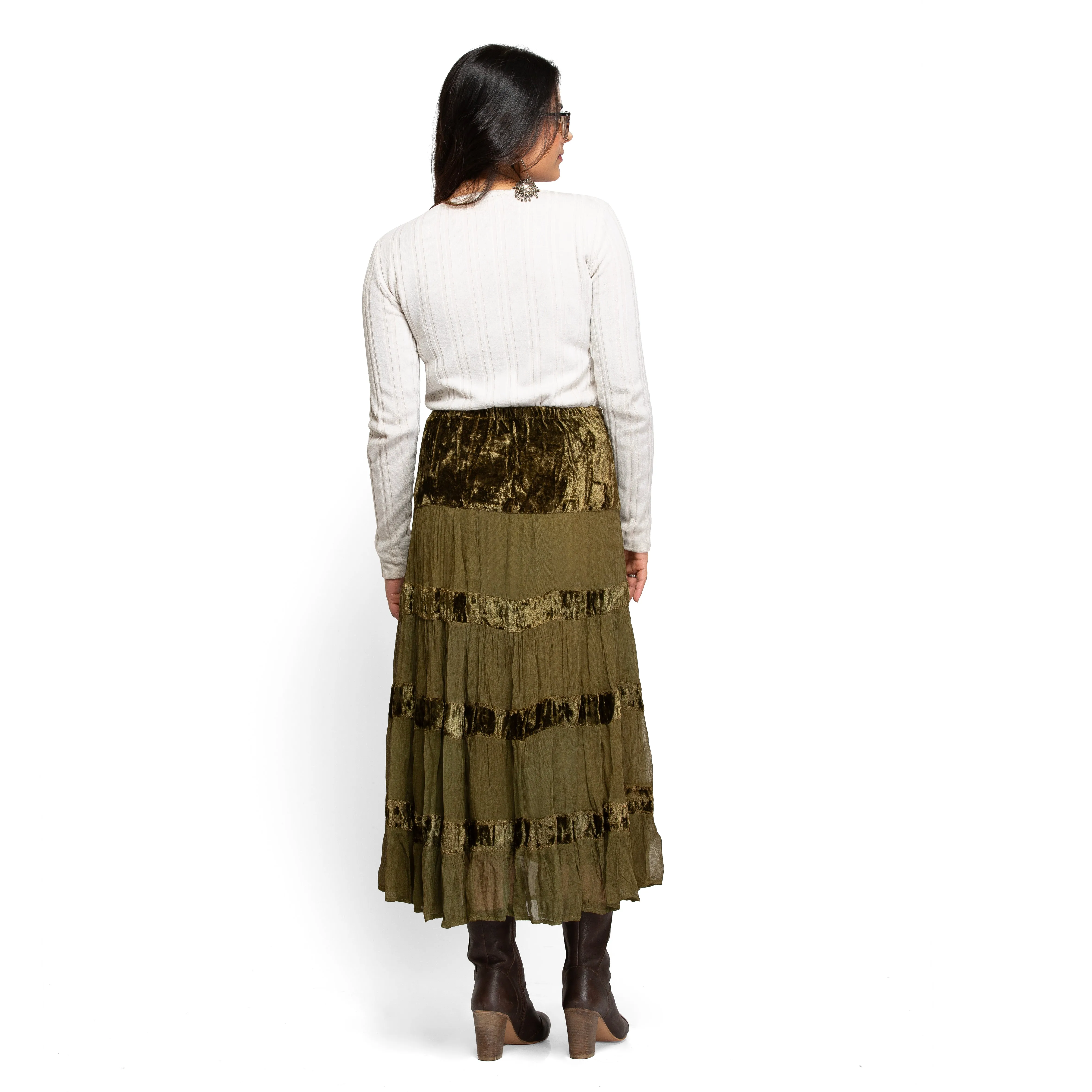 Women'S Panel Skirt