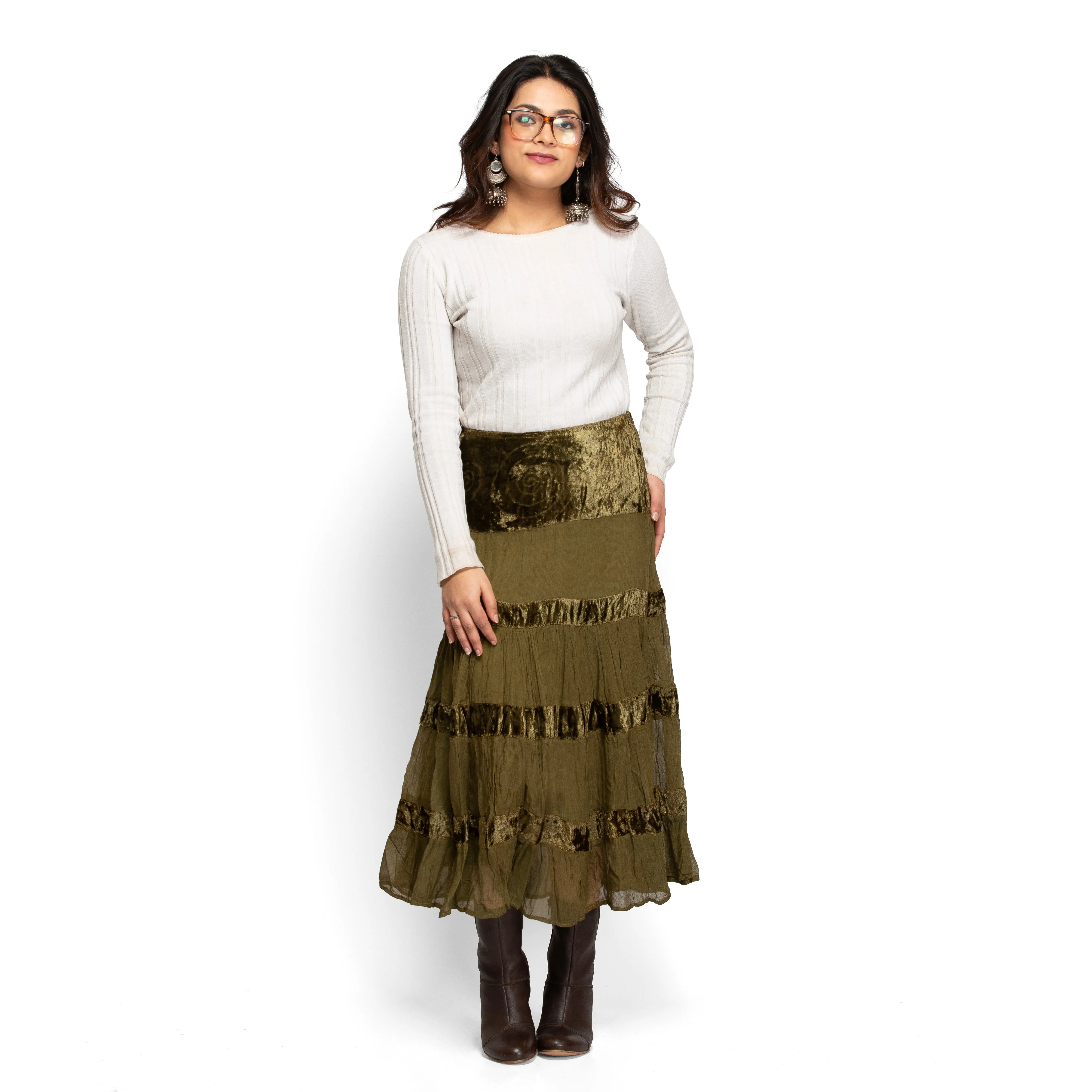 Women'S Panel Skirt