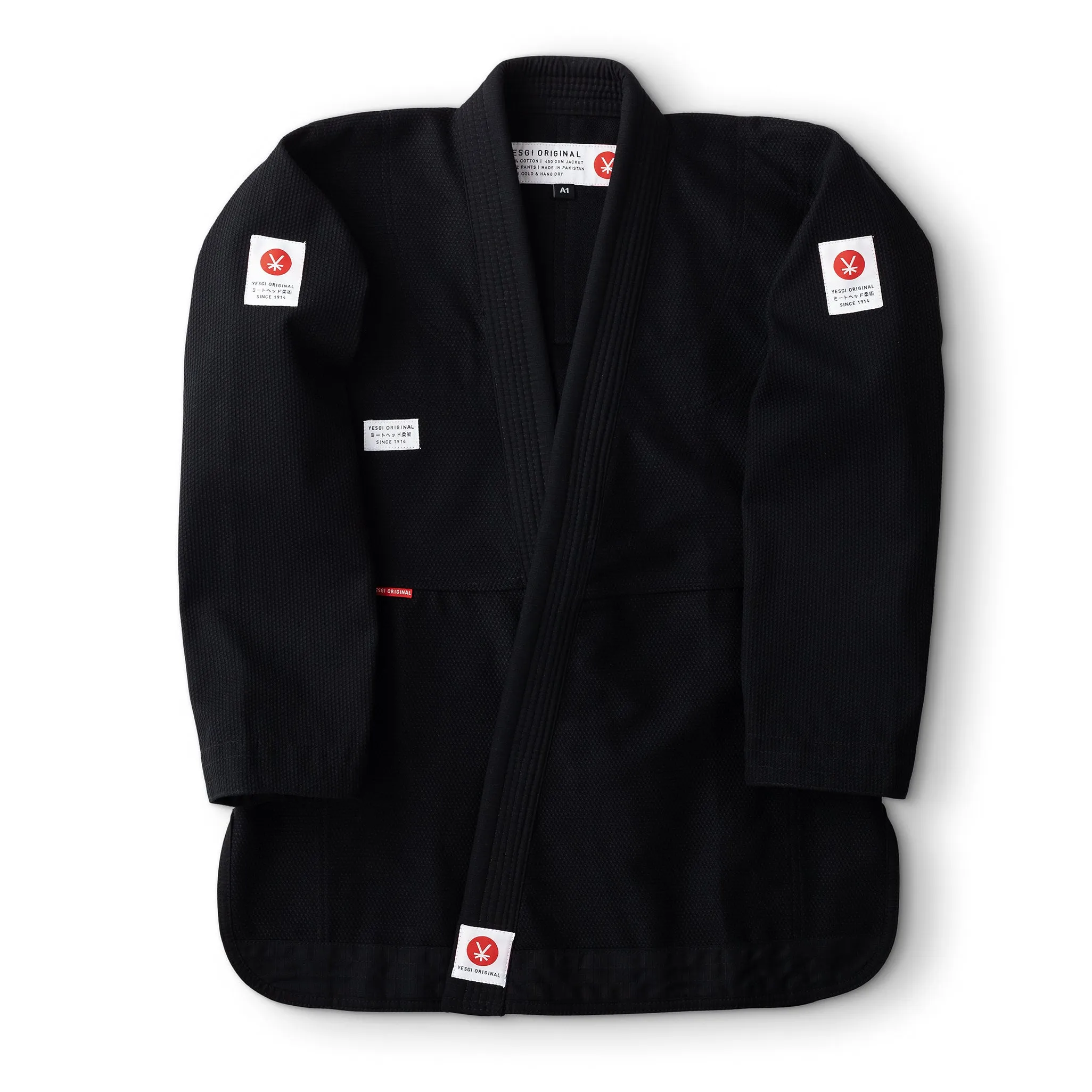 Yesgi Black Jiu Jitsu Kimono