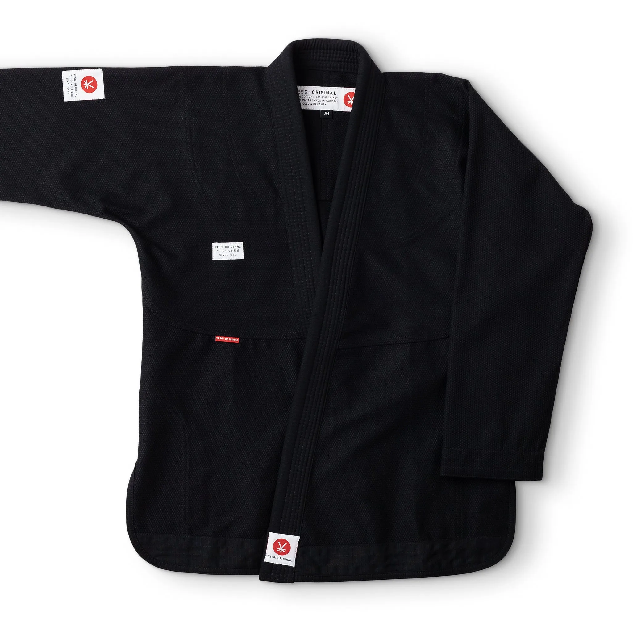 Yesgi Black Jiu Jitsu Kimono